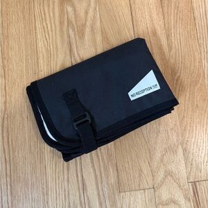 No Reception Club Sidekick Black Baby Diaper Changing Pad Foldable Wipable